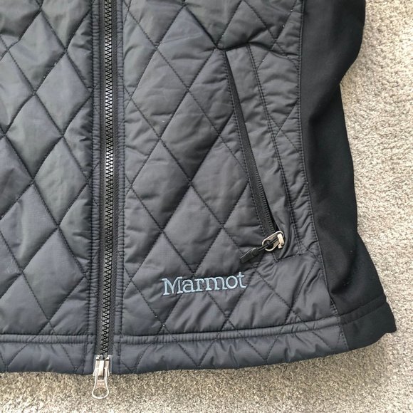 Mermot Vest Quilted Black Small S - Picture 2 of 7